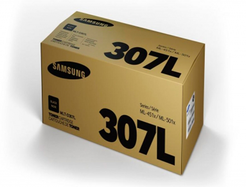 SAMSUNG - Toner Laser ORIGINALES 307 Negro Para ML-4510ND/5010ND/5010ND 15000 paginas (Ref.MLT-D307L/ELS)