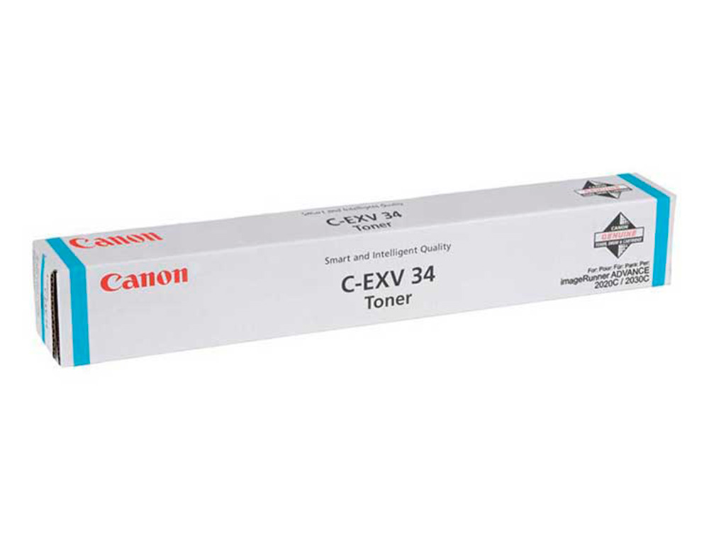 CANON - Toner Laser ORIGINALES C-EXV34 CYAN (Ref.3783B002)