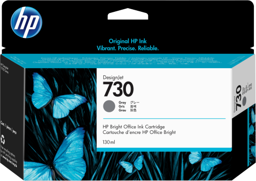 HP ( HEWLETT PACKARD ) - Ink-jet n 730 130-ml gray / dnj t1700/1000 paginas (Ref. P2V66A)