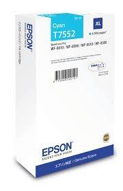 EPSON - Cartuchos ORIGINALES Inyección De Tinta T7552XL CIAN (Ref.C13T755240)