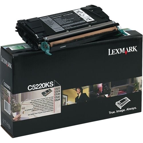 LEXMARK - Toner Laser ORIGINALES Negro (Ref.C5220KS)