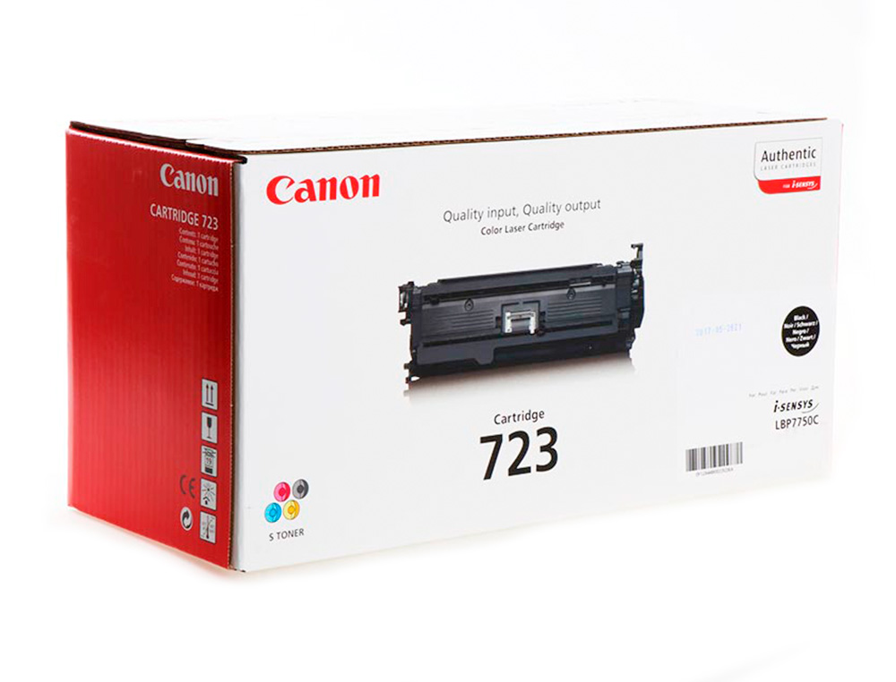 CANON - Toner Laser ORIGINALES 723 Negro AA (Ref.2644B002)