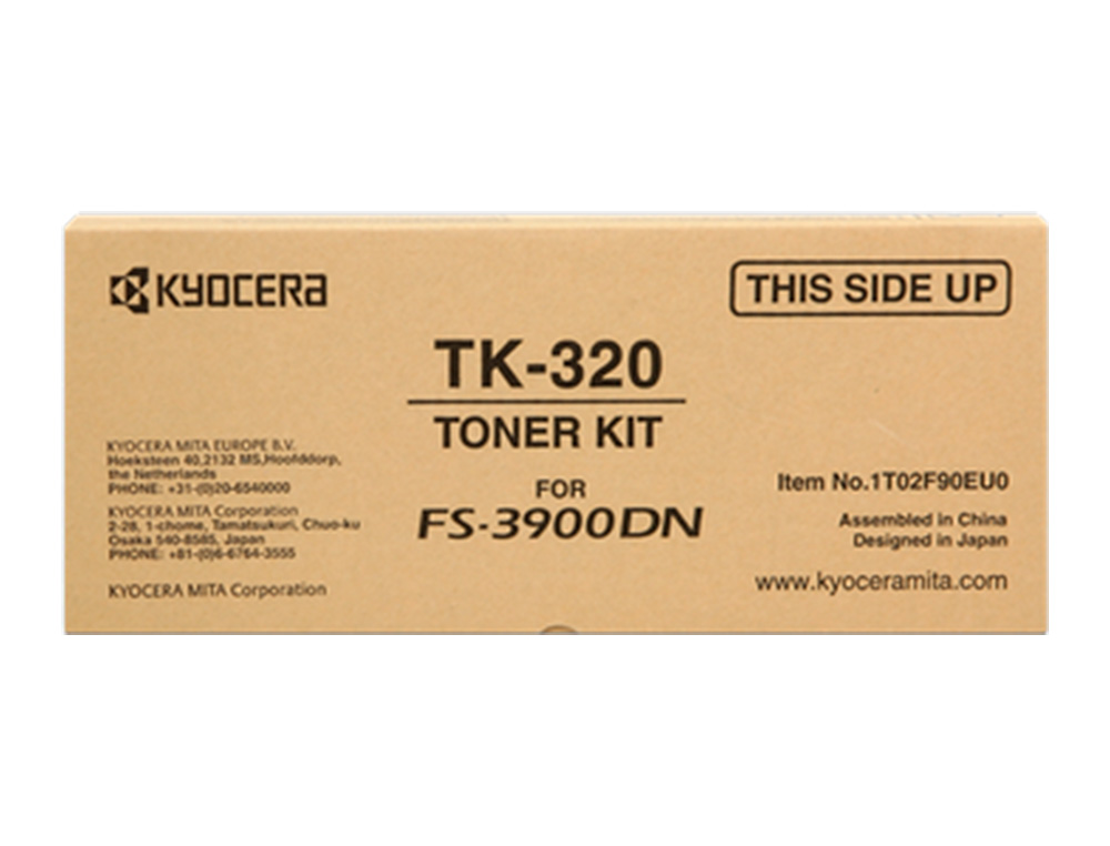 KYOCERA MITA - Toner Laser ORIGINALES TK320 NEGRO 15K (Ref.1T02F90EUC)