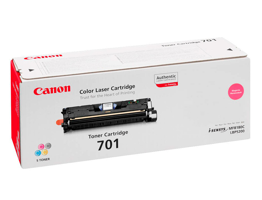 CANON - Toner Laser ORIGINALES 701 MG 4K (Ref.9285A003)