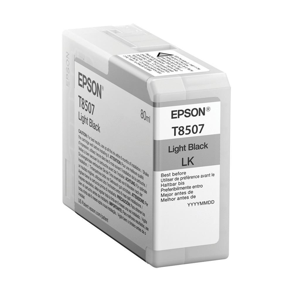 EPSON - Ink-jet surecolor sc-p800 negro claro (Ref. C13T850700)