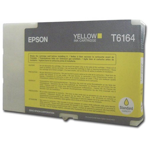 EPSON - Cartuchos ORIGINALES Inyección De Tinta T6164 AMARILLO (Ref.C13T616400)