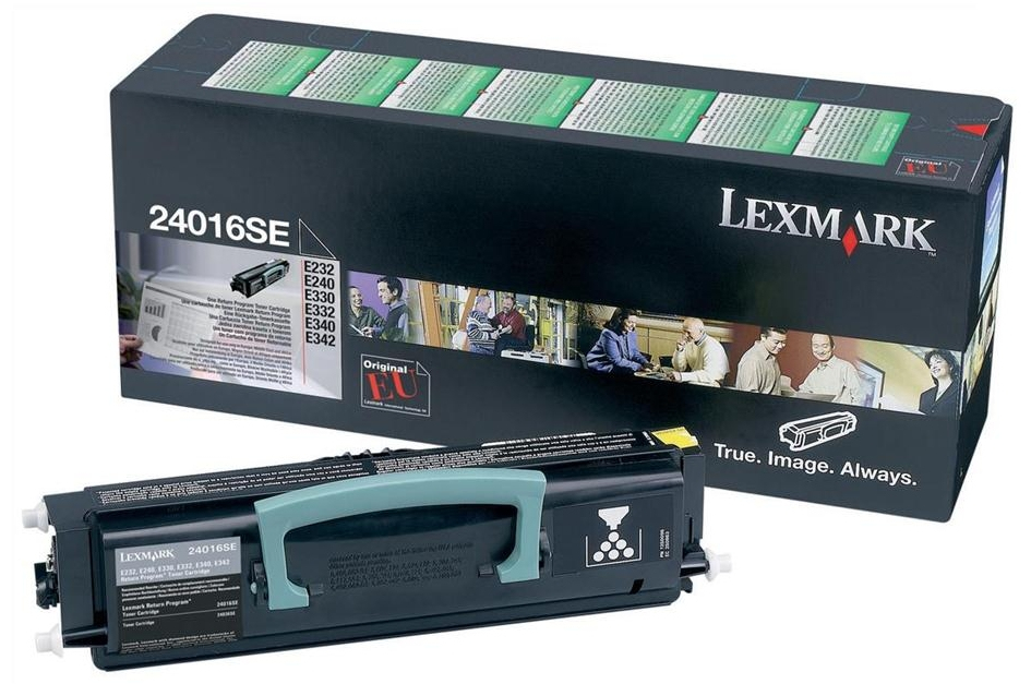 LEXMARK - Toner Laser ORIGINALES Negro CORPORATIVO REACONDICIONADO RETORNABLE (Ref.24016SE)