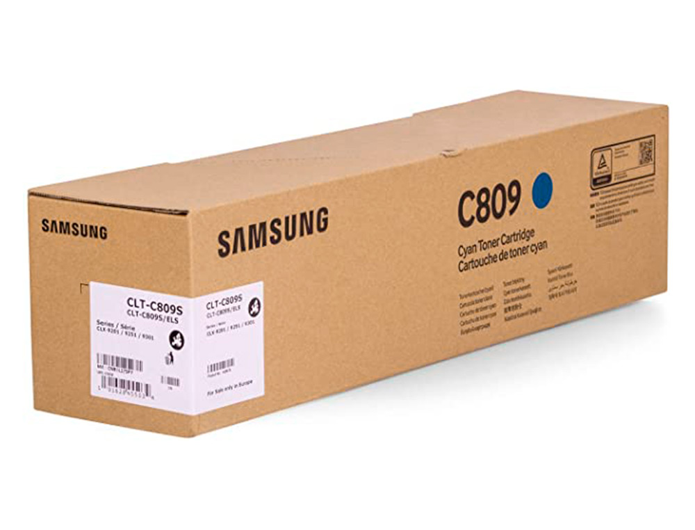 SAMSUNG - Toner Laser ORIGINALES CLT-C809S Cyan (Ref.CLT-C809S/ELS)