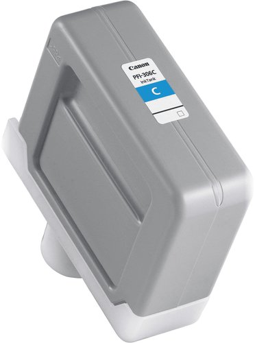 CANON - CARTUCHO INKJET PFI-306C CIAN IPF 8300/6400/6450/8400/9400/9400S 300 ML (ref. 6658B001)