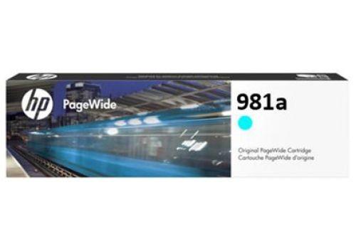 HP ( HEWLETT PACKARD ) - Cartucho ORIGINALES PageWide 981A Cián (Ref.J3M68A)