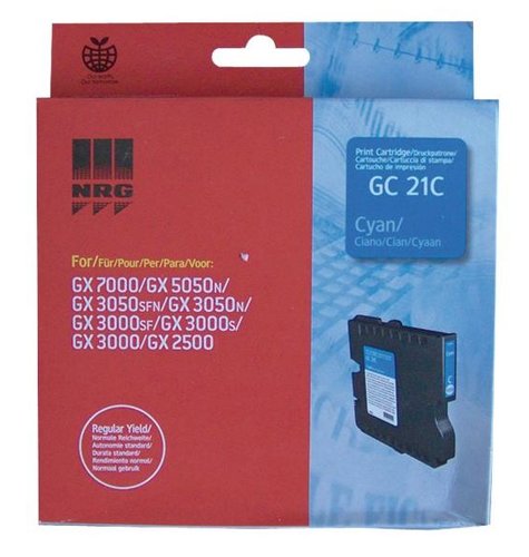 RICOH - Cartuchos ORIGINALES Inyección De Tinta GC-21C Cyan 1.000pg (Ref.405533)