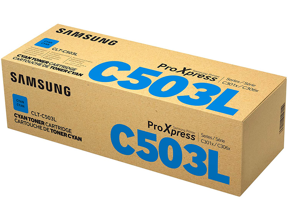 SAMSUNG - Toner Laser ORIGINALES CYAN 5.000 PAGS (Ref.CLT-C503L/ELS)