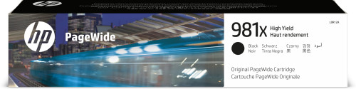 HP ( HEWLETT PACKARD ) - Cartucho ORIGINALES PageWide 981X Negro de Alto Rendimiento (Ref.L0R12A)
