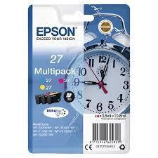 EPSON - Cartuchos ORIGINALES Inyección De Tinta INY PK-3 CMA 27 (Ref.C13T27054012)