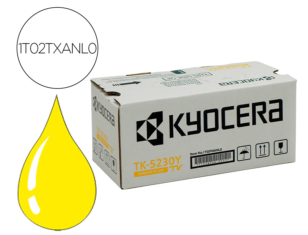 KYOCERA MITA - KYOCERA - Toner mita tk-5230y amarillo 2200 pag (Ref. 1T02R9ANL0)