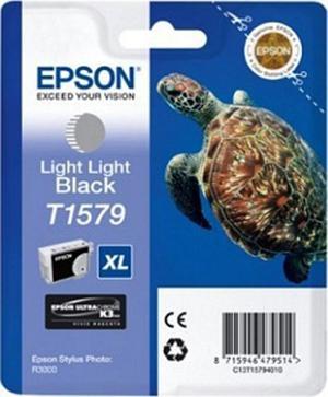 EPSON - Cartuchos ORIGINALES Inyección De Tinta T1579 NEGRO (Ref.C13T15794010)