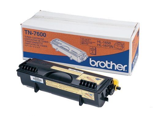 BROTHER - Toner Laser ORIGINALES Negro (Ref.TN7600)