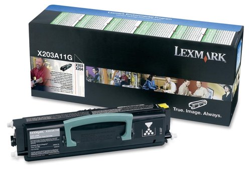 LEXMARK - Toner Laser ORIGINALES Negro (Ref.X203A11G)