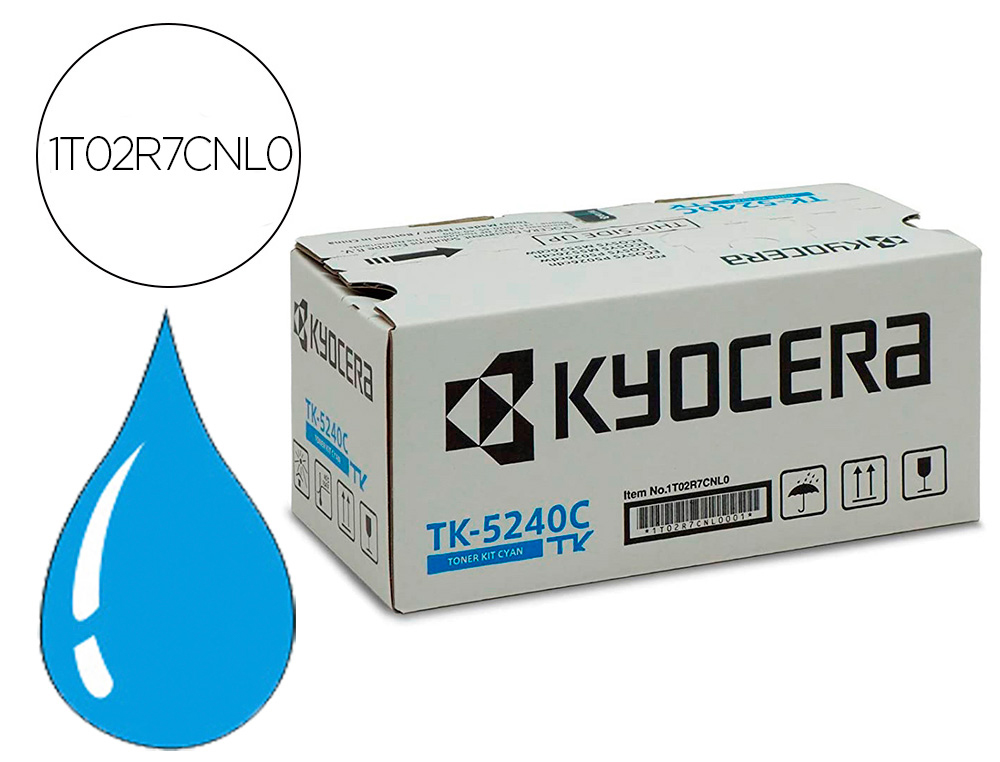 KYOCERA MITA - KYOCERA - Toner tk-5240c mita m5526cdn cian 3.000 p ginas (Ref. 1T02R7CNL0)