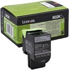 LEXMARK - CONSUMIBLE IMPRESORA LASER 802K TONER NEGRO RETORN (Ref.80C20K0)