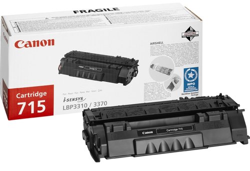 CANON - Toner Laser ORIGINALES 715 Negro AA (Ref.1975B002)