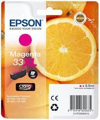 EPSON - Cartuchos ORIGINALES Inyección De Tinta INY MG CLAPREM33XL (Ref.C13T33634012)