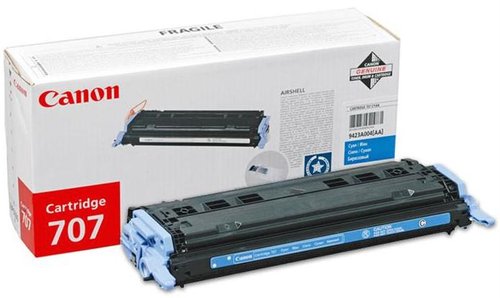 CANON - Toner Laser ORIGINALES CRG707C CYAN 2K (Ref.9423A004)