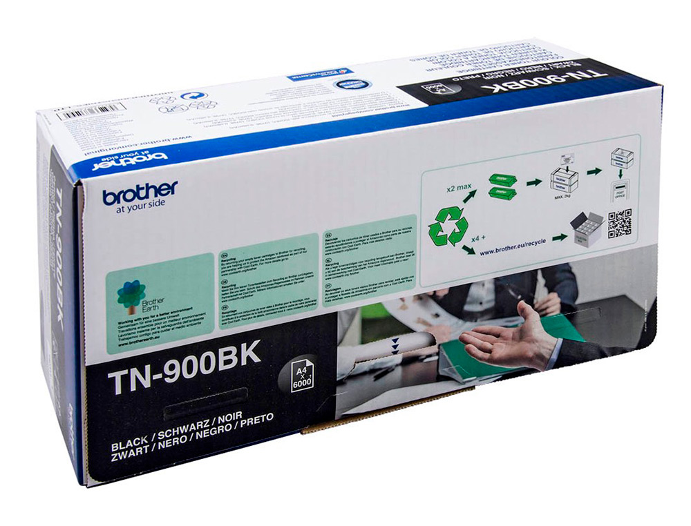 BROTHER - Toner Laser ORIGINALES TN-900BK Negro (Ref.TN900BK)