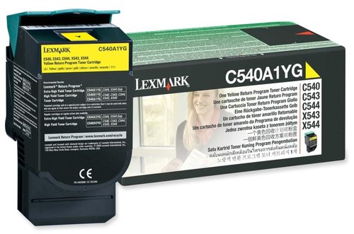 LEXMARK - Toner Laser ORIGINALES Amarillo (Ref.C540A1YG)