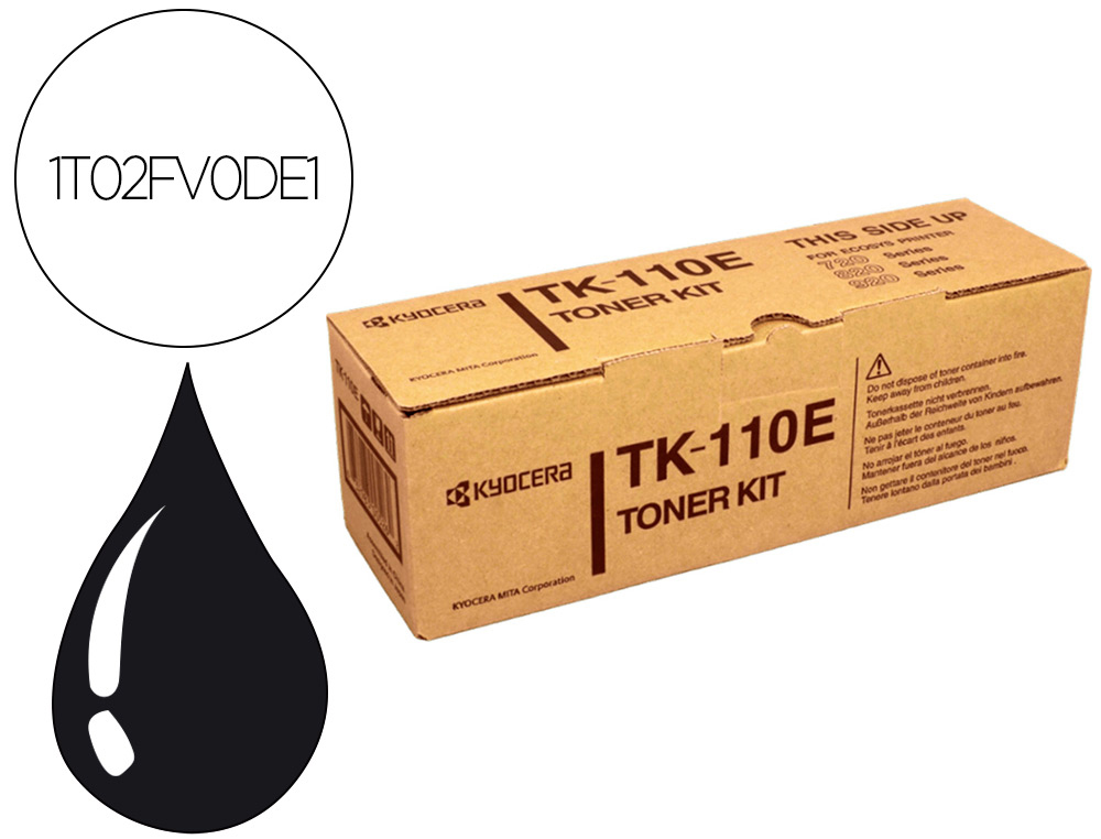KYOCERA MITA - KYOCERA - Toner -mita fs-1116mfp/920 tk110e (Ref. 1T02FV0DE1)