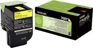LEXMARK - Toner Laser ORIGINALES 702Y Amarillo (Ref.70C20Y0)