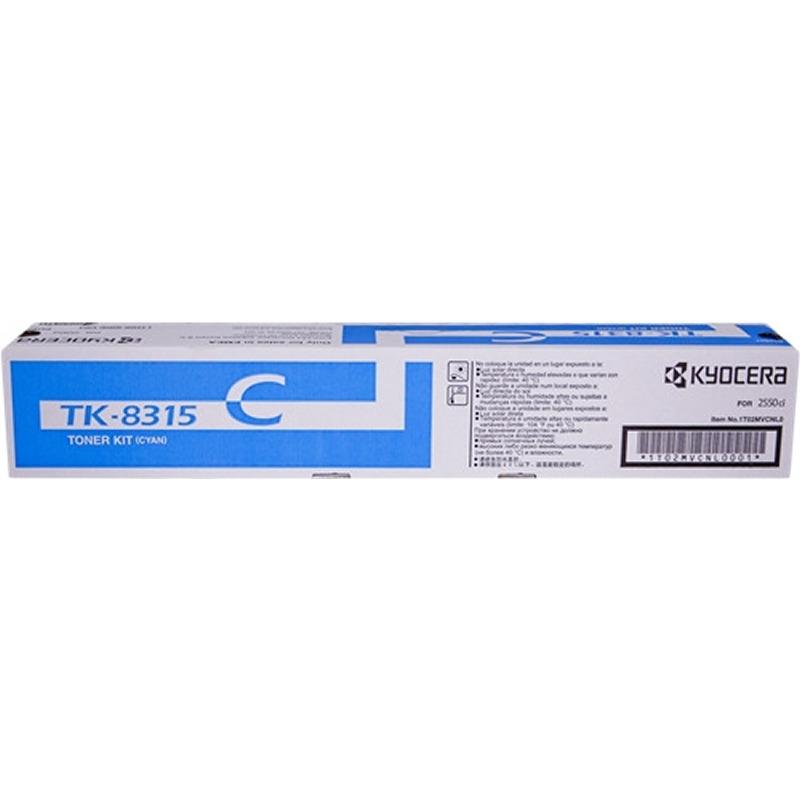 KYOCERA MITA - KYOCERA - Toner tk 8315c taskalfa 2550ci cian 6000 paginas (Ref. 1T02MVCNL0)