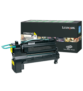 LEXMARK - Toner Laser ORIGINALES Amarillo (Ref.C792X1YG)