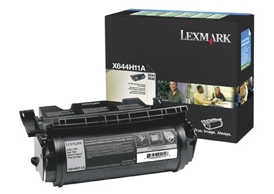 LEXMARK - Toner Laser ORIGINALES Negro (Ref.X644H11E)