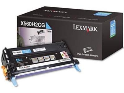 LEXMARK - Toner Laser ORIGINALES Cyan (Ref.X560H2CG)