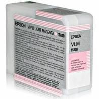 EPSON - CARTUCHO INKJET T580B00 STYLUS PRO 3800/3880 MAGENTA VIVO CLARO 80ML (Ref.C13T580B00)
