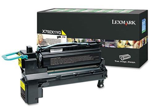 LEXMARK - Toner Laser ORIGINALES Amarillo (Ref.X792X1YG)