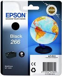 EPSON - INK-JET T266 WF-100W NEGRO 250 PAGINAS (Ref.C13T26614010)