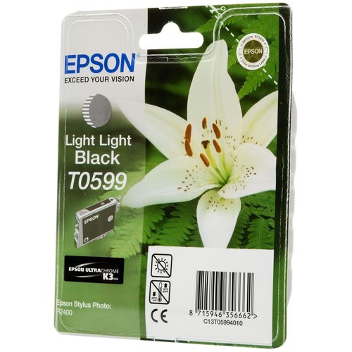 EPSON - CARTUCHO INKJET T059940 STYLUS PHOTO R2400 GRIS CLARO (Ref.C13T05994010)