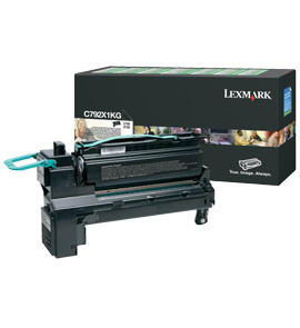 LEXMARK - Toner Laser ORIGINALES Negro (Ref.C792X1KG)