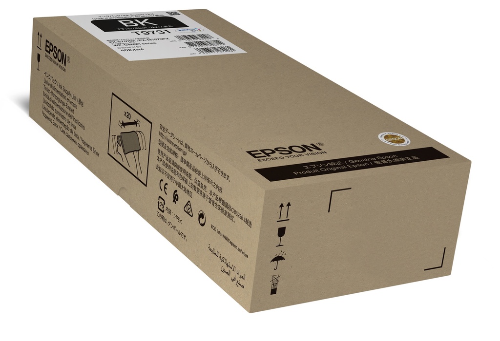 EPSON - Ink-jet workforce pro wf-c869r negro xl ink supply unit (Ref. C13T973100)