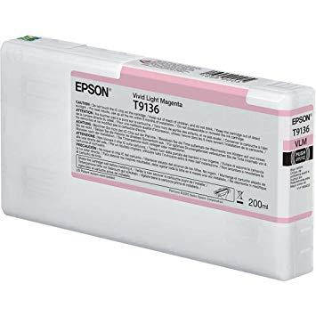 EPSON - Ink-jet t9136 vivid light magenta ink 200ml (Ref. C13T913600)