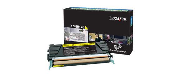 LEXMARK - Toner Laser ORIGINALES Amarillo (Ref.X748H1YG)