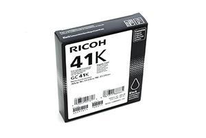 RICOH - Cartuchos ORIGINALES Inyección De Tinta 41K Negro (Ref.405761)
