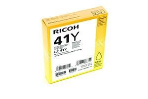 RICOH - Cartuchos ORIGINALES Inyección De Tinta GC-41Y Amarillo 2.200pg (Ref.405764)