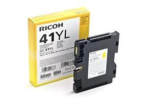 RICOH - Cartuchos ORIGINALES Inyección De Tinta 41YL Amarillo (Ref.405768)