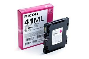 RICOH - Cartuchos ORIGINALES Inyección De Tinta GC41ML Magenta (Ref.405767)