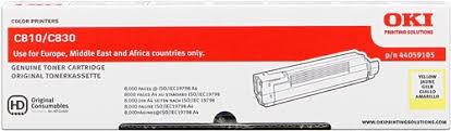 OKI - Toner Laser ORIGINALES Amarillo 8.000pg (Ref.44059105)