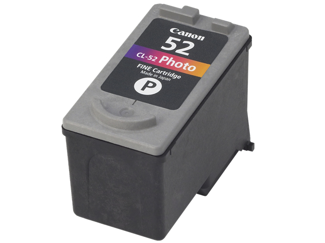 CANON - Cartuchos ORIGINALES Inyección De Tinta CL-52 Cyan/magenta/Amarillo (Ref.0619B001)