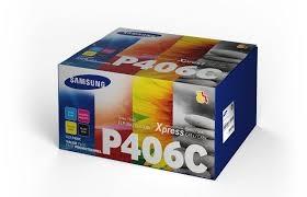SAMSUNG - Kit Consumibles P406C Color 1500 Paginas CLP-360/365, CLX-3300/3305 (Ref.CLT-P406C/ELS)
